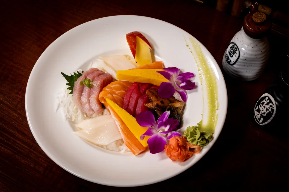 Chirashi at Midori Sushi