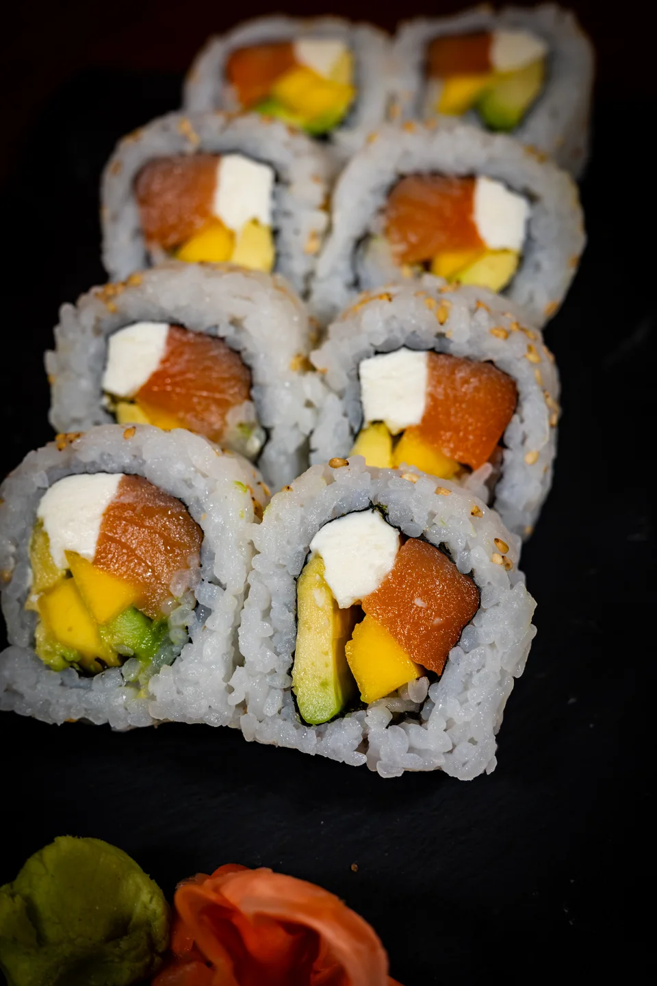Mango Fandango Roll at Midori Sushi