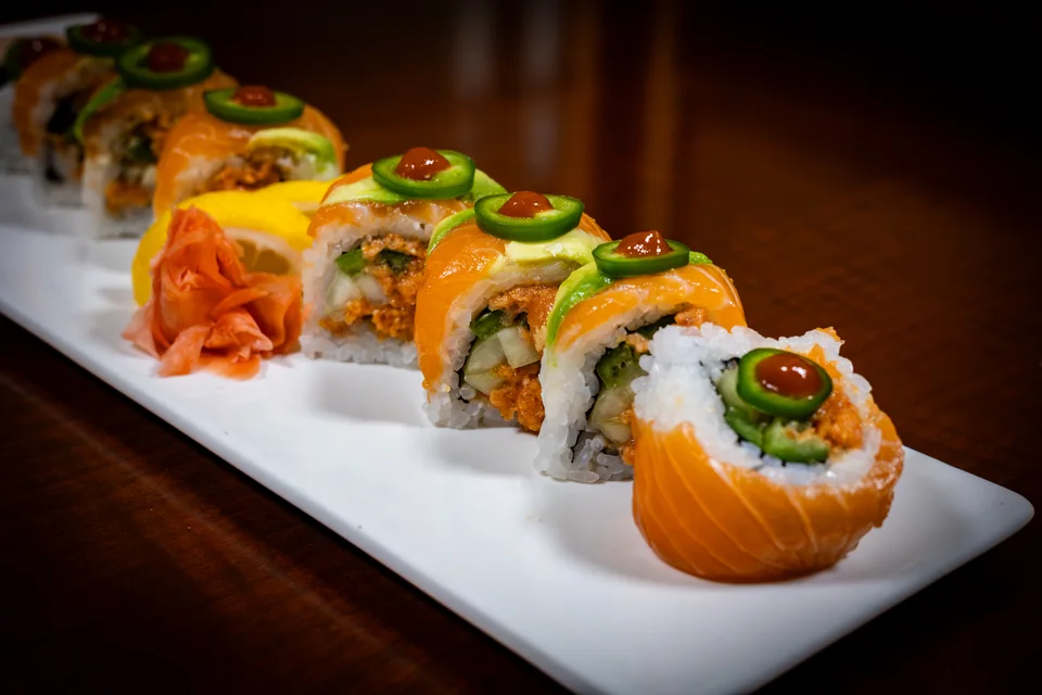 Spicy Murphy Roll at Midori Sushi